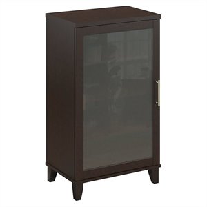 bush furniture somerset media accent cabinet - engineered wood