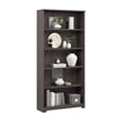 Cabot Tall 5 Shelf Bookcase in Heather Gray - Engineered Wood