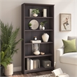 Cabot Tall 5 Shelf Bookcase in Heather Gray - Engineered Wood