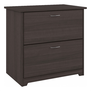 Cabot 2 Drawer Lateral File Cabinet in Heather Gray - Engineered Wood