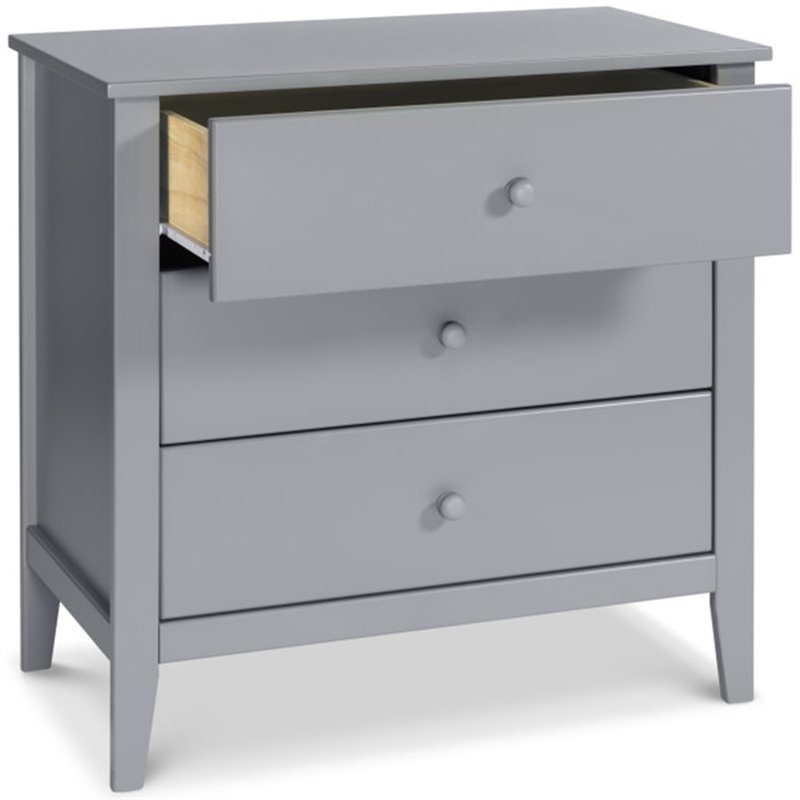 Carter S By Davinci Morgan 3 Drawer Baby Dresser In Gray F11523g