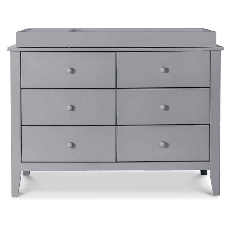 Carter's By DaVinci 6Drawer Double Dresser in Gray F11526G