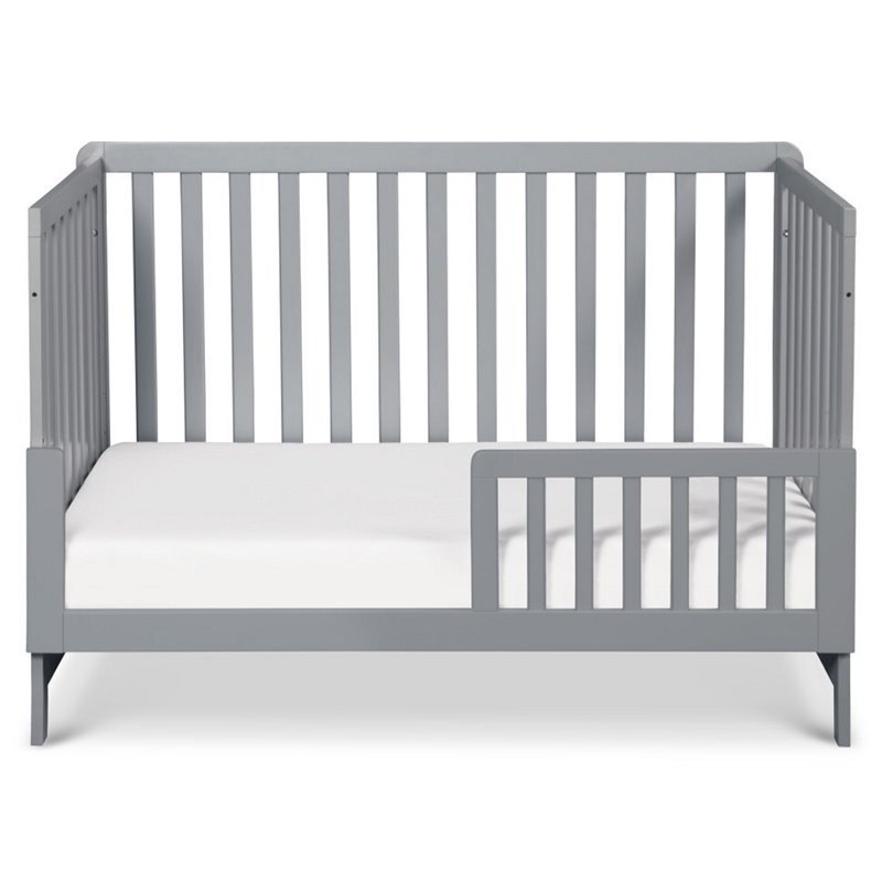 Carter's By DaVinci Colby 4in1 Low Profile Convertible Crib in Gray F11901G
