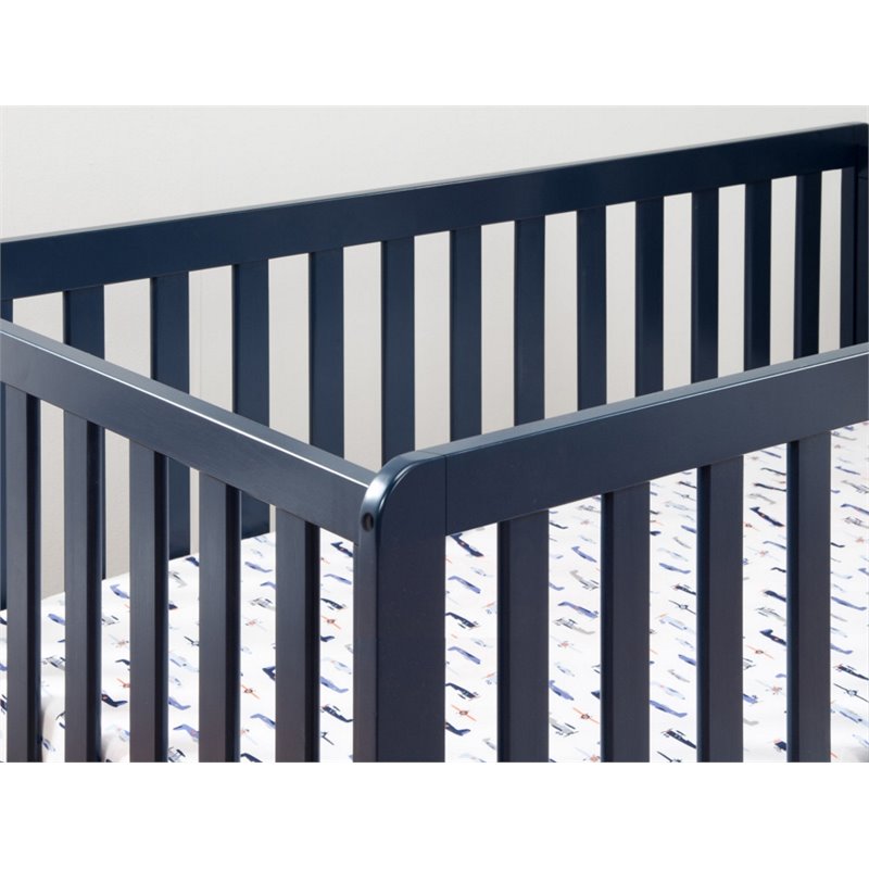 navy blue convertible crib