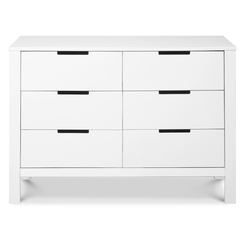 Carter's By DaVinci Colby 6-Drawer Double Dresser in White