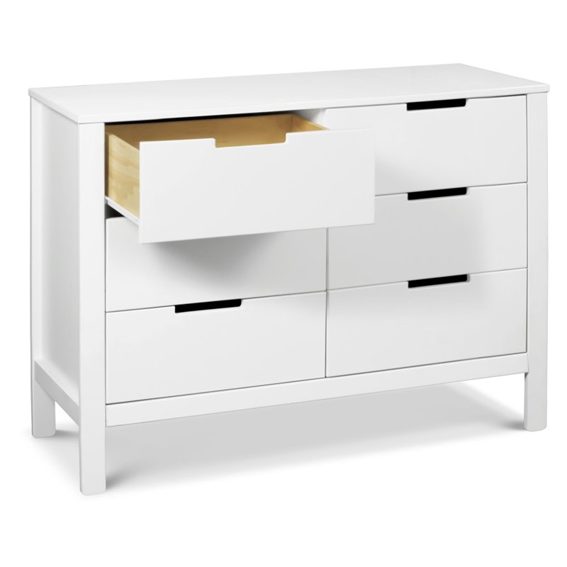 Carter's By DaVinci Colby 6-Drawer Double Dresser in White
