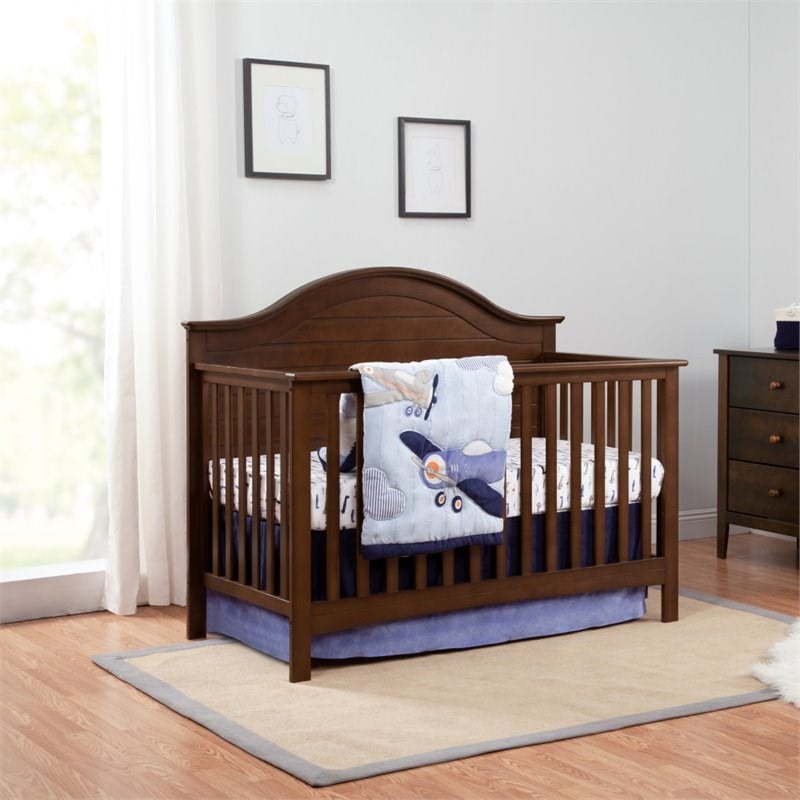 Carter s By DaVinci Nolan 4 in 1 Convertible Crib in Espresso Homesquare