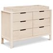 Carter's By DaVinci Colby 6-Drawer Wood Double Dresser in Washed Natural