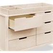 Carter's By DaVinci Colby 6-Drawer Wood Double Dresser in Washed Natural