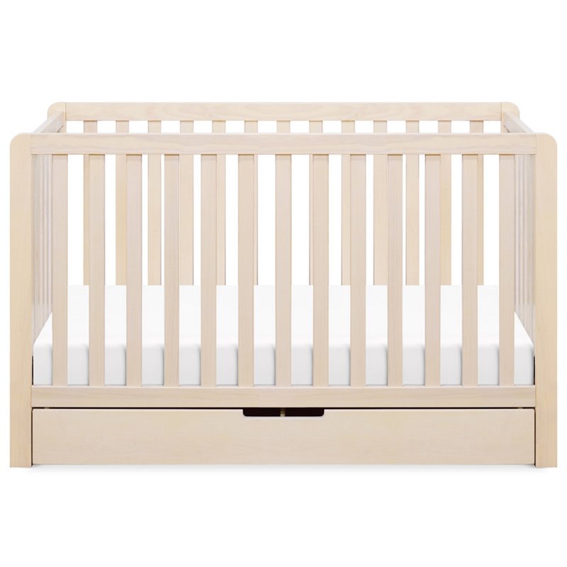 Carter's By DaVinci Colby 4-in-1 Convertible Crib with Trundle in Washed Natural