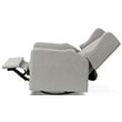 Carter's By DaVinci Arlo Recliner and Swivel Glider in Performance Gray Linen