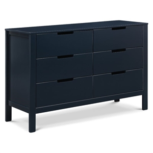 carter's by davinci colby 6-drawer double dresser in navy