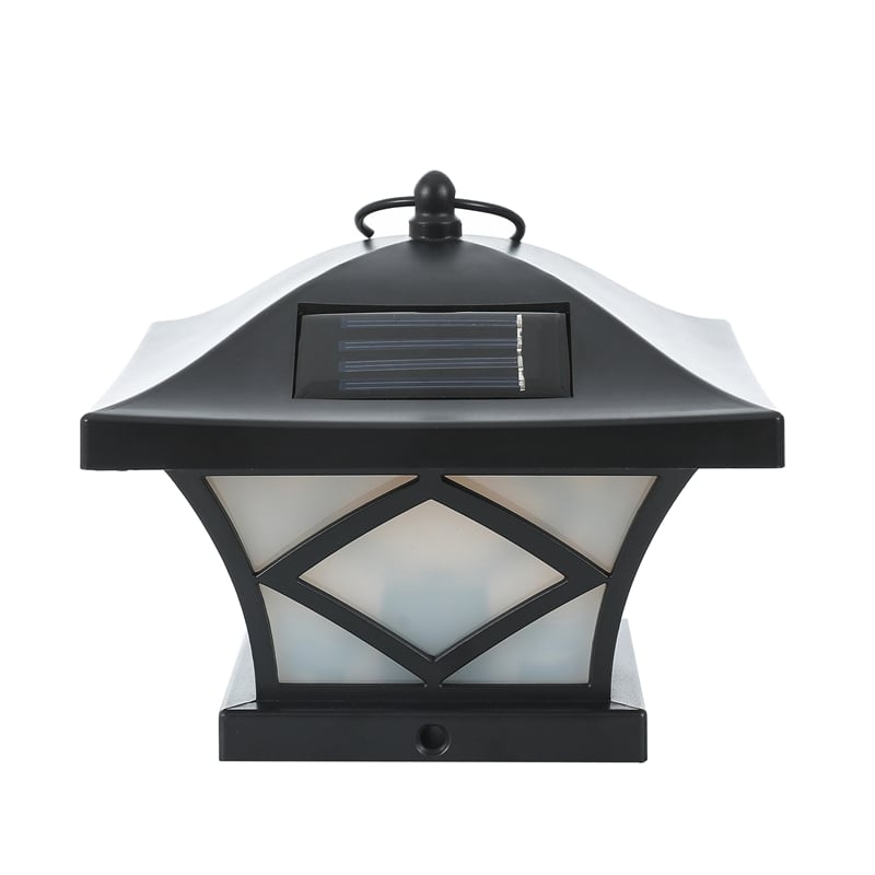 Winsome House WH094 Traditional Solar Post Lights - Set of 2