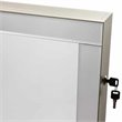 Posh Living Harper Jewelry Cheval Armoire & Makeup Storage in Champagne