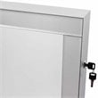 Posh Living Harper Jewelry Cheval Armoire & Makeup Storage in White