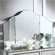 Posh Living Caleb 2-Drawer Bedroom Vanity Set with Stool and Mirror in White