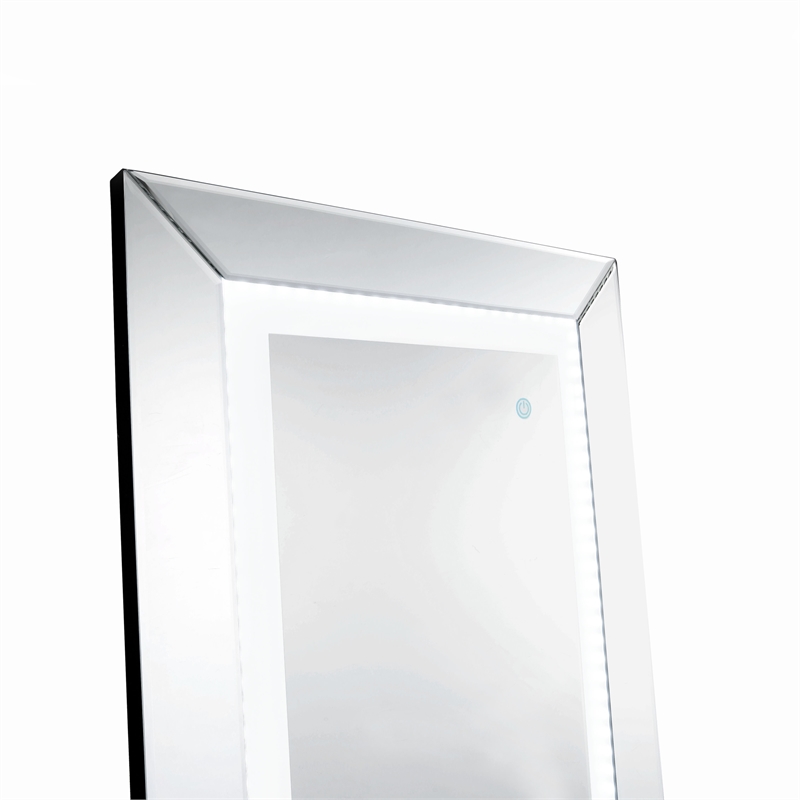 Posh Living Bedisa LED Full Length Cheval Floor Standing Mirror with Plug
