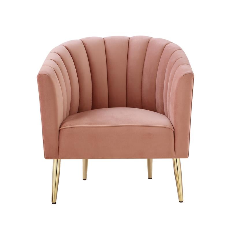 Blush discount barrel chair