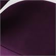 Posh Living Crown Velvet Barrel Back Accent Chair in Purple