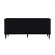 Inspired Home Keao 3 Doors Sideboard Buffet in Black