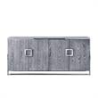 Inspired Home Ulani Sideboard Buffet in Ash Gray