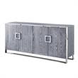 Inspired Home Ulani Sideboard Buffet in Ash Gray