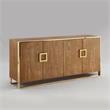 Inspired Home Ulani Sideboard Buffet in Ash Brown