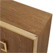 Inspired Home Ulani Sideboard Buffet in Ash Brown