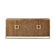 Inspired Home Ulani Sideboard Buffet in Ash Brown