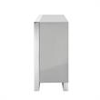 Inspired Home Ulani Sideboard Buffet in Light Gray