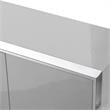 Inspired Home Ulani Sideboard Buffet in Light Gray