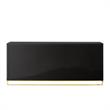 Inspired Home Ulani Sideboard Buffet in Black