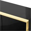 Inspired Home Ulani Sideboard Buffet in Black