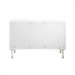 Inspired Home Keao 2 Doors Sideboard Buffet in White