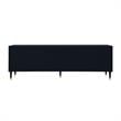 Inspired Home Keao 4 Doors Sideboard Buffet in Black