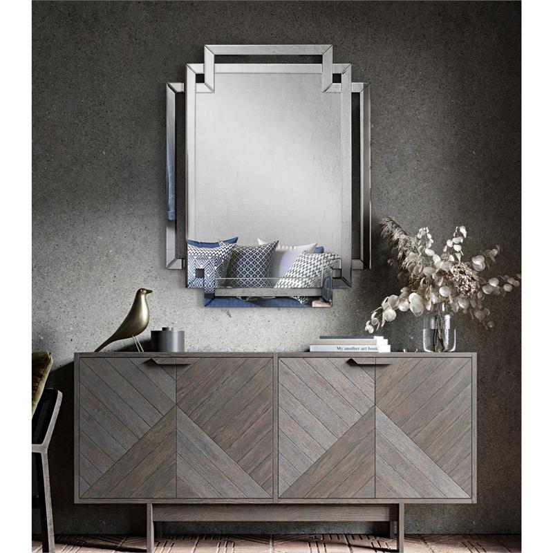Eloise Mirror Clear   Accent Beveled Glass