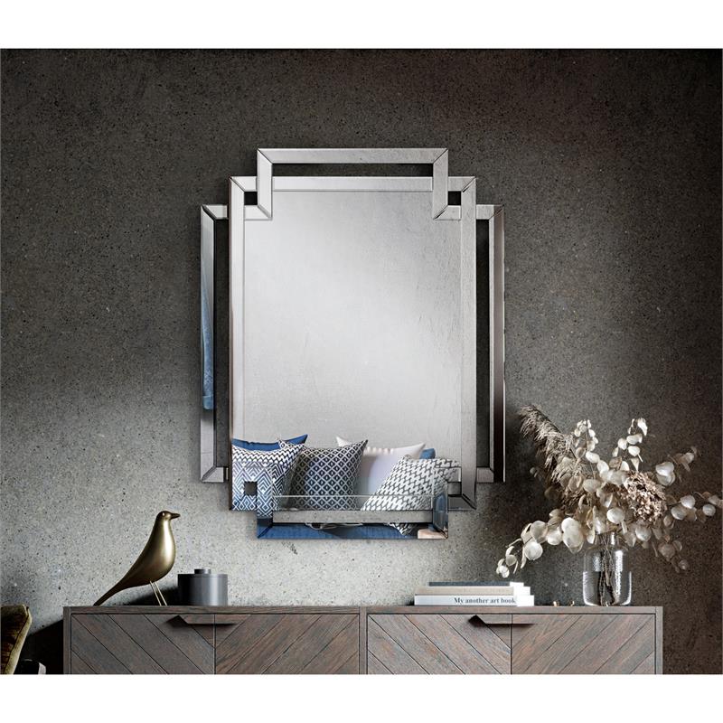 Eloise Mirror Clear   Accent Beveled Glass
