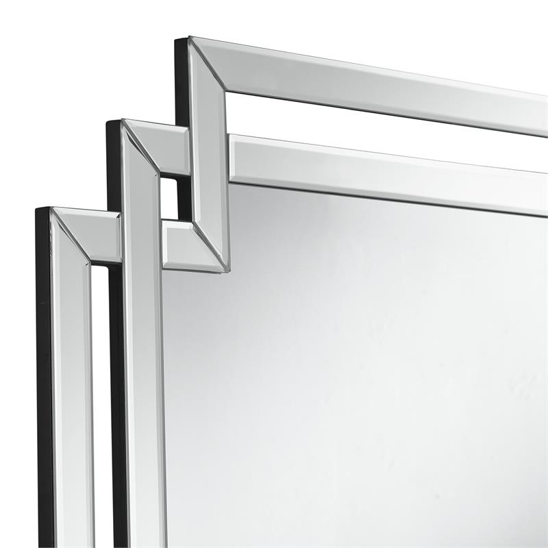 Eloise Mirror Clear   Accent Beveled Glass