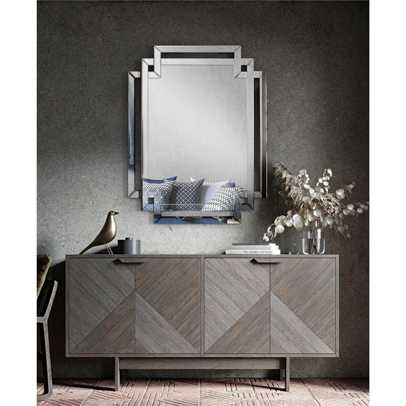 Eloise Mirror Clear   Accent Beveled Glass