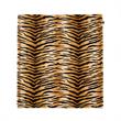 Maia Throw Tiger Polyester Microfiber 50 In x 60 In Printed Rabbit Fur in Orange