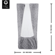 Mekhi Sherpa Polyester Throw Blanket with Feet Pocket Crocodile 28