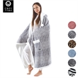 Milana Sherpa Polyester Extra Soft Throw Blanket with Hoodie Crocodile 50