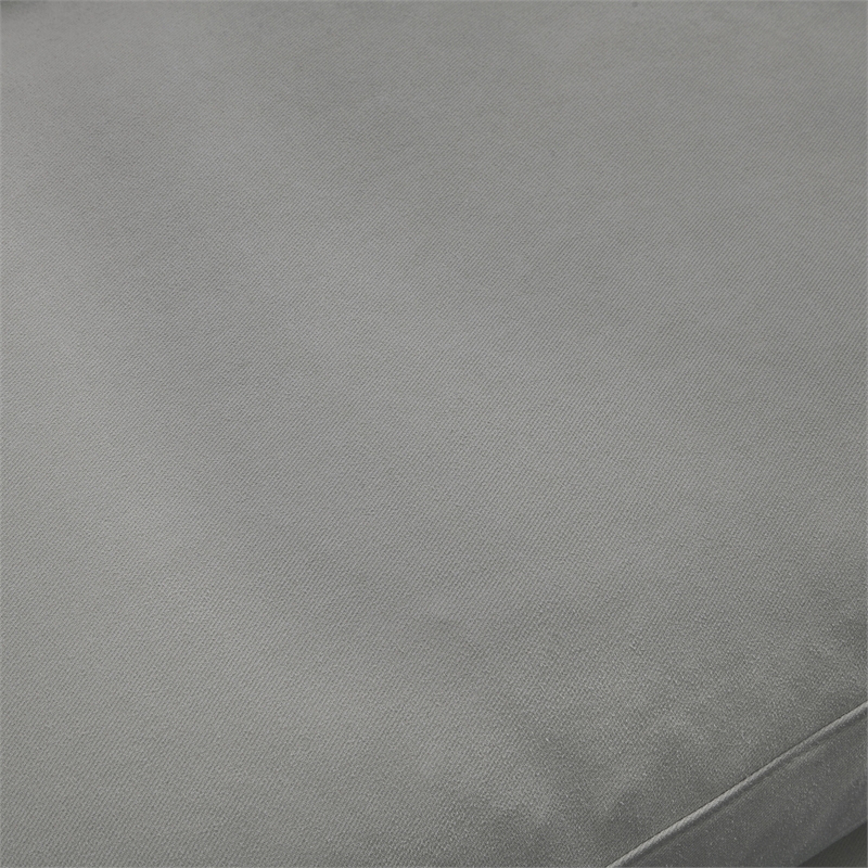 Kaelynn Sofa Gray Linen Upholstered 3-Seat