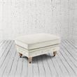 Londynn Cocktail Ottoman Beige Velvet 36L x 25W x 20H Button Tufted