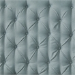 Aubriana Bed Sea Blue Linen Twin Button Tufted Headboard Wingback
