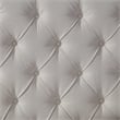 Addalynn Bed Gray wood Linen King Rolled Top Button Tufted Nailhead Trim