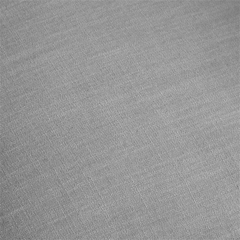 Londynn Club Chair Fabric Light Grey Linen Button Tufted Rolled Sinuous Springs