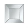 Zayn Square Silver Polished Apollo Accent Beveled Glass Accent Wall Mirror