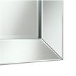 Zayn Square Silver Polished Apollo Accent Beveled Glass Accent Wall Mirror
