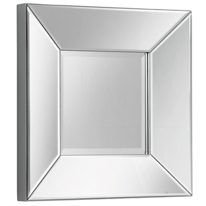 zayn square silver polished apollo accent beveled glass accent wall mirror